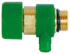 ALVA Entleerungsventil M 271 1/4", Messing - ACMS271.1/4
