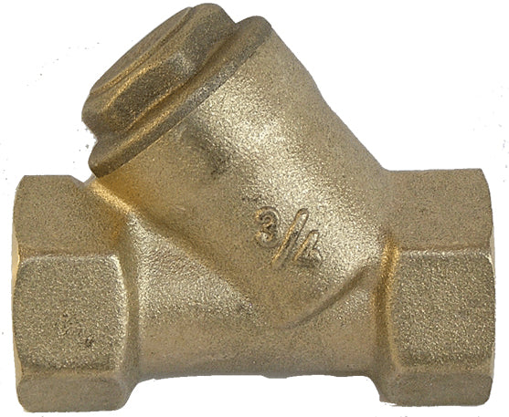 ALVA Schmutzfänger 2 1/2" Messing - ALSF21/2