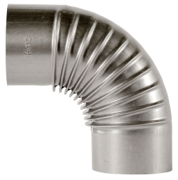 ALVA Abgasknie 0,6 mm Ø 110 mm, 45°, verzinkt