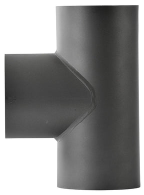 Alva Anschluss T-Stck fr Zugregler d 150 mm, schwarz - ALZUGT150