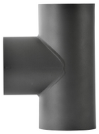 Alva Anschluss T-Stck fr Zugregler d 130 mm, schwarz - ALZUGT130