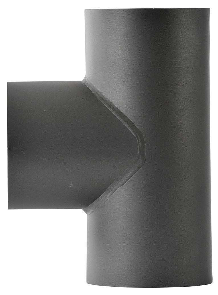 Alva Anschluss T-Stück für Zugregler d 150 mm, schwarz - ALZUGT150