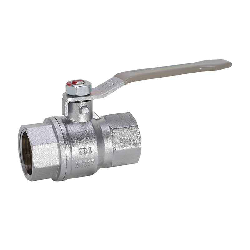 BEE G Gewinde-Kugelh. Messing DVGW Gas/Trinkw. 984.0-3/8" IG/IG Hebelgriff PN40   – 0020005003010