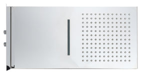 REGENWERK Regenwerk Passion Board Edelstahlausführung m. Wasserfall 2x1/2  – BPPAARRB1