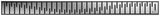 Alva Aura Rost zu Duschrinne 685mm Design Skyline - AQBFAUDRR68.6