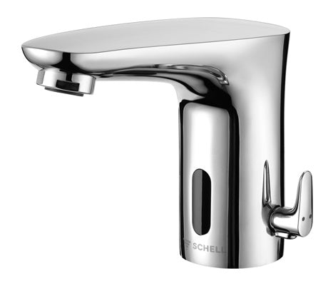 Alva Forta Waschtischarm. Chrom H: 12cm berührungslos, Mischw., Netzbetrieb - AQARFOWTMN3