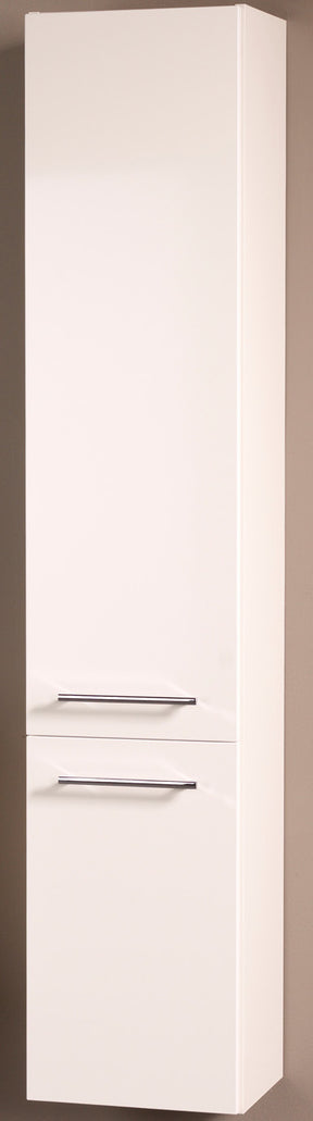 Alva Una Hochschrank mit 2 Türen 35x174,7x32,3cm, Schlosseiche - AQHSSE