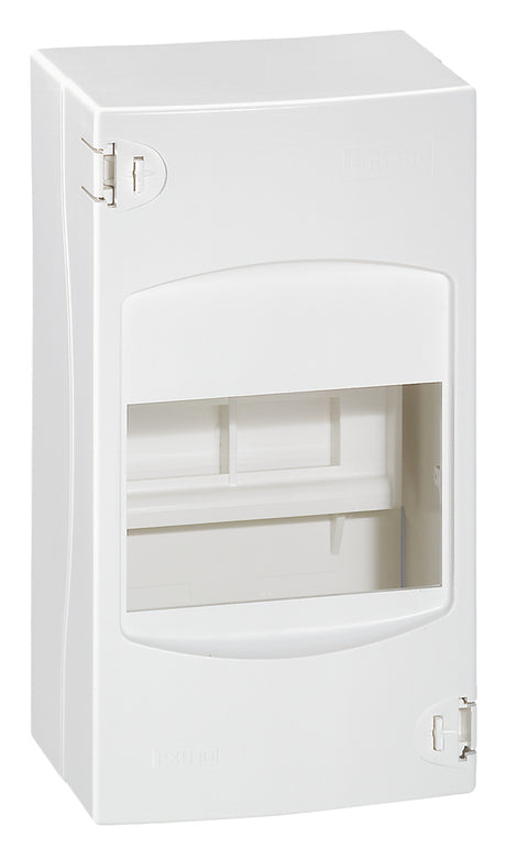 LEGRAND Aufputz-Kleinverteiler, Signalweiß, 4TE, IP30, 160x90x74mm (HxBxT)  – 001304
