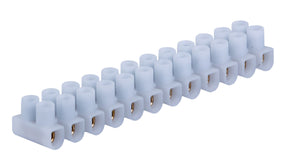 POLLMANN Reihenlusterklemme 10 - 25 mm², 12-polig weiß   – 3700170