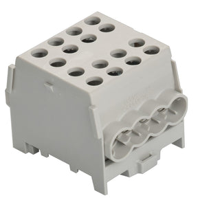 POLLMANN Hauptleitungs Abzweigklemme 1polig 1 Ein 2x35², 1 Aus 6x25mm²   – 2080183