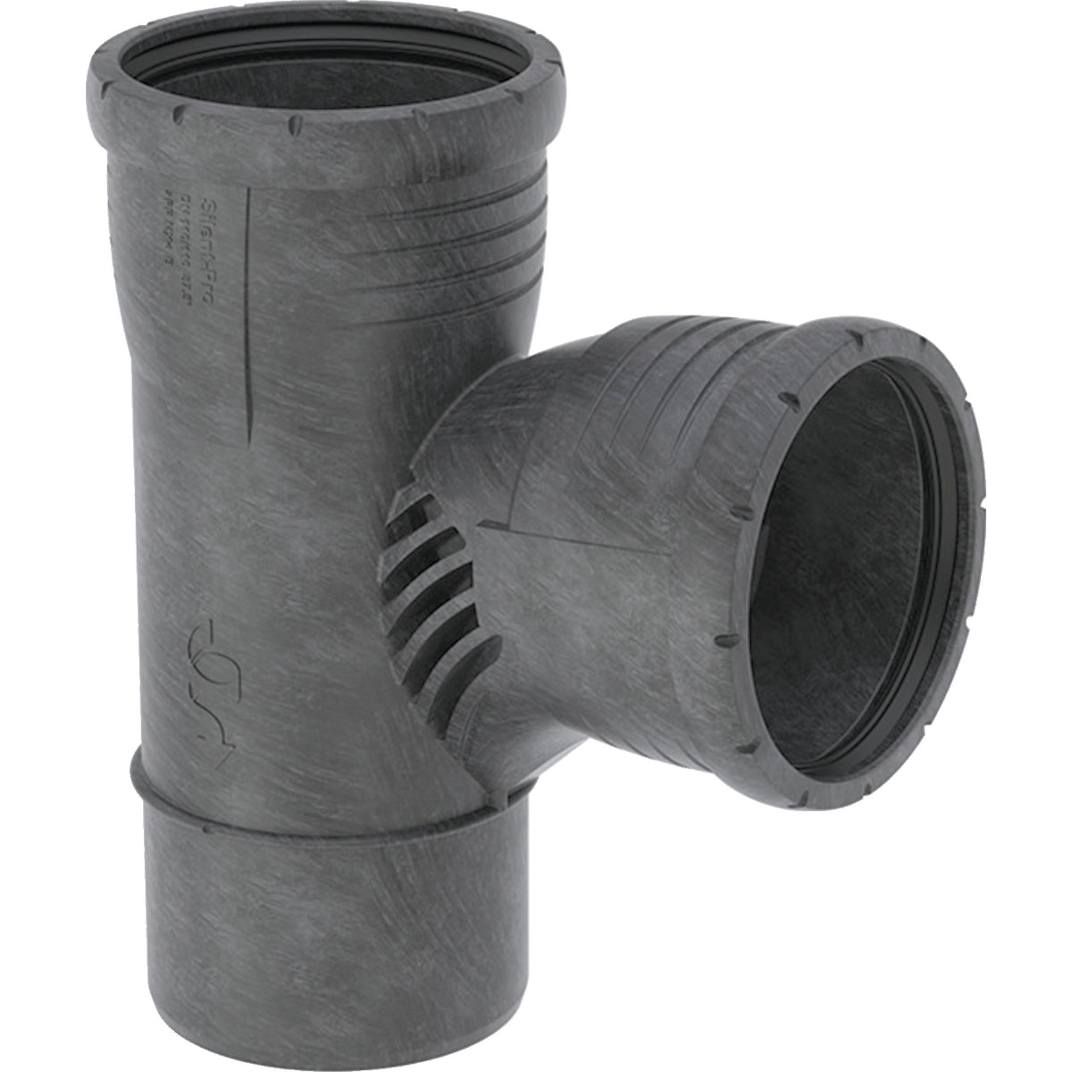GEBERIT GE Silent-Pro Carve Abzweig 87,5 Gr. d110/50mm Silent-Pro SuperTube  – 393.544.14.1
