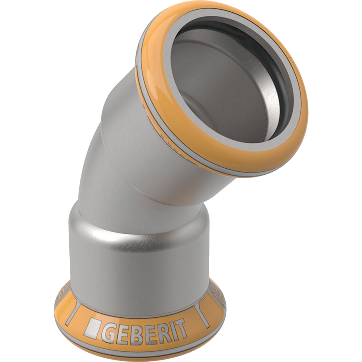 GEBERIT GE Mapress Therm Bogen 45 Gr. d42mm, NPW  – 42807