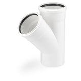 REHAU RAUPIANO PLUS Einfachabzweig DN 75/50, 87 Grad   – 11212841002