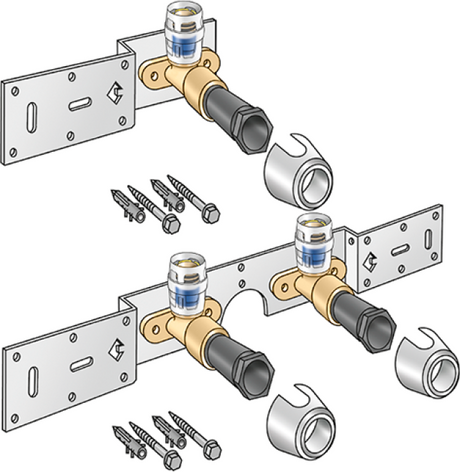 KE KELIT KMP485X PROTEC CLIX Anschl.Set 16x1/2" 15cm  – 730266B02