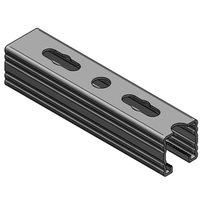 MEFA Montageschiene C-Profil, 45/45/2,5 mm L = 3m fbv  – 0820453251