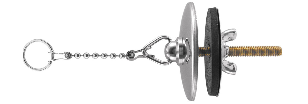 SCHMIDT STEDO KETTENHALTERGARN. 30 CM MS VERCHR. MIT DECKROSETTE  – 720427
