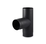 Alva Rauchrohr T-Stck 90 DN 150mm L=500 mm,  fr EWR Zugregler DN 130-150 - ALZUGT130150B