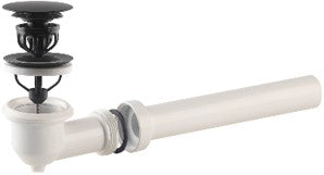 Alva Varia Set Ablaufvent. 5/4" Clic. f. AQARVARSS1,m.Anschluß-Bogen + Rohr,SchwM - AQARVARSS1S1S