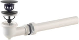 Alva Varia Set Ablaufventil 5/4" für AQARVARSS1,m.Anschluß-Bogen + Rohr,SchwM - AQARVARSS1S2S