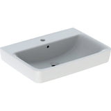 GEBERIT SANITAER Geberit Renova Plan WT 65x48cm weiß mit Hahnloch, mit Überlauf   – 501.640.00.1