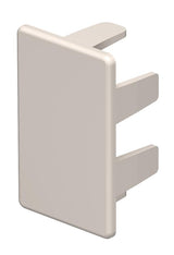 OBO Endstück 25x40mm Polyvinylchlorid reinwe iß RAL 9010  – 6193153