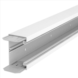 OBO Geräteeinbaukanal mit Bodenlochung 70x11 0x2000 Polyvinylchlorid reinweiß RAL 901  – 6274300
