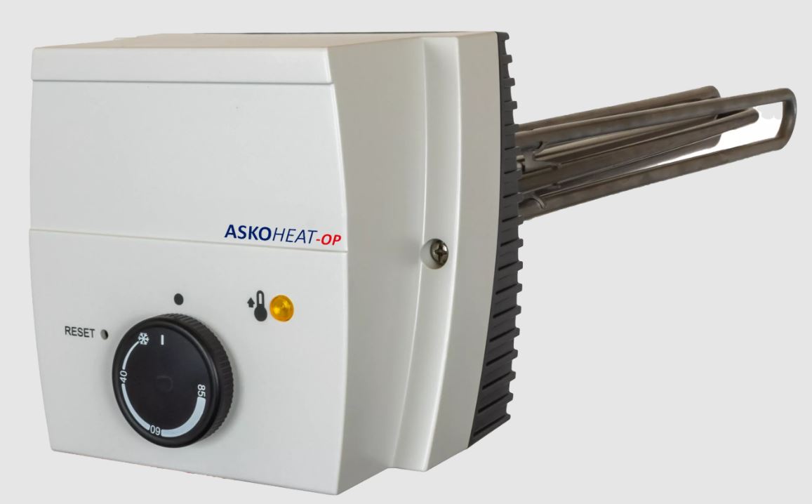 ASKOMA Protherm OP Einschraub-Heizkörper 1½" stufenlos für Ohmpilot, AHIR-BI-OP-7.5  – 012-5508