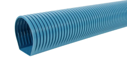 ALVA Teilsickerrohr 150mm tunnelförmig PVC glatte Fließsohle mit Muffe Stg. 6m - SICKR150.6
