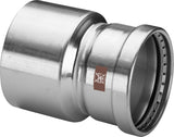 VIEGA Viega Reduzierstück mit SC Temponox XL 1715.1XL in88,9x76,1mmStahl nichtrostend  – 809 577
