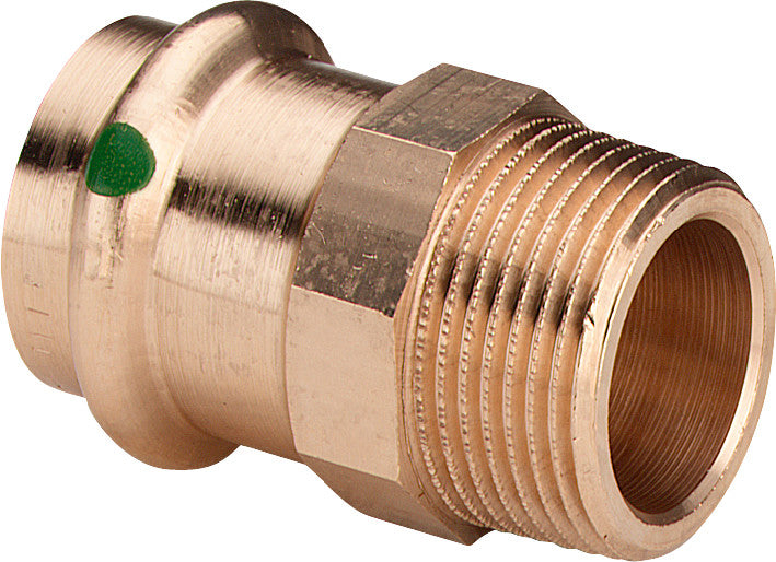 VIEGA Viega Übergangsstück mit SC Sanpress 2211 in 28mm x R3/4 Siliziumbronze   – 297 954