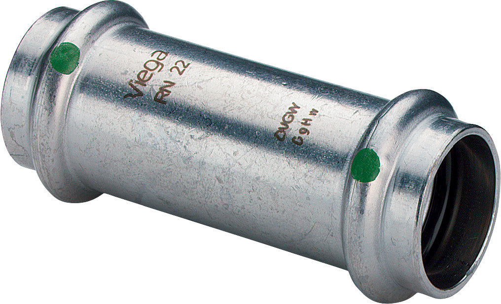 VIEGA Viega Schiebemuffe mit SC Sanpress Inox 2315.5 in 35mm Edelstahl   – 436 414