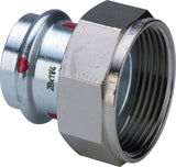 VIEGA Viega Verschraubung mit SC Prestabo 1163 in 28mm x G1 Stahl verzinkt   – 752 620