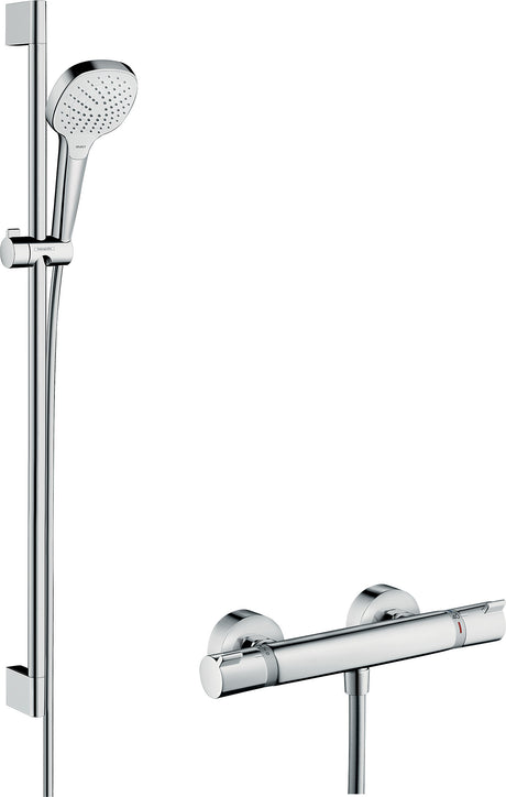 HANSGROHE HG Croma Select E Vario Combi Set 900mm, weiß/chrom  – 27082400