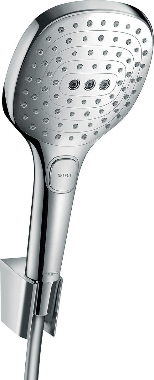 HANSGROHE HG Raindance Select E 120 Brausenset Porter"S chrom mit 1250mm Brauseschlauch  – 26700000