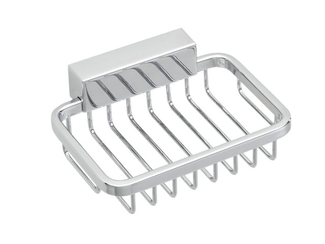 MKW MKW Iris2 Wand-Seifenkorb verchromt  – I400-0000