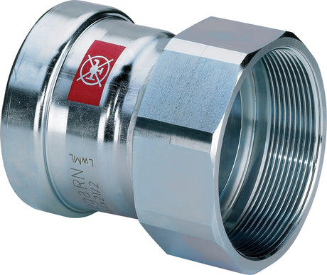 VIEGA Viega Übergangsstück Prestabo XL 1112XL in 76,1mm x Rp2 1/2 Stahl verzinkt   – 630 034