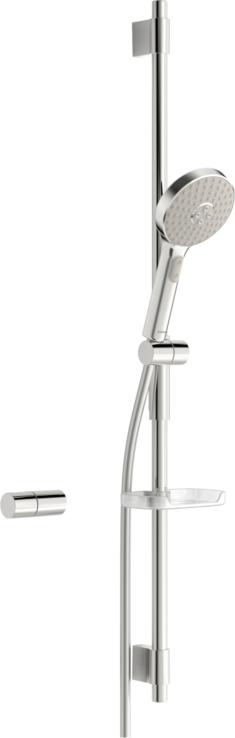 HANSA Hansa Wandstangenset Hansaactivejet 8437 0130 grau/chrom   – 8437 0130