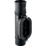 GEBERIT GE Silent-PP Putzstueck 90 Gr. d16mm, mit ovaler Oeffnung   – 390.703.14.1
