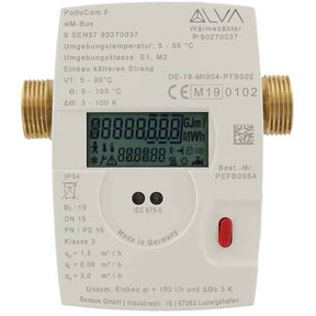 Alva Wärmemengenzähler PCF qp 2,5 wM-Bus G1" für R3/4" BL:130 inkl. EG - ALWMZ2.5KOM