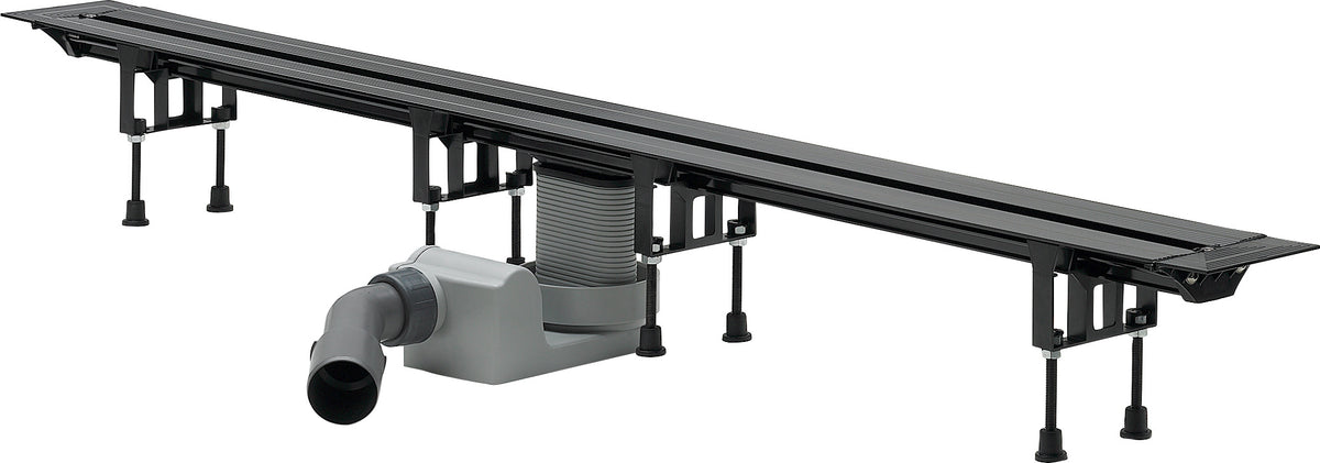 VIEGA Viega Duschrinnen-Grundkörper Advantix Vario 4965.10 in 300-1200mm Kunststoff  – 686 277