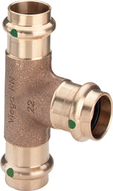 VIEGA Viega T-Stück mit SC Sanpress 2218 in 28x18x28mm Siliziumbronze   – 298 425