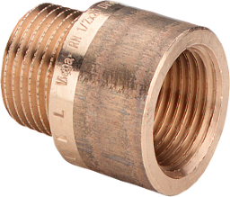 ALVA Verlängerung 3525 in R1/2 x Rp1/2 x 40mm Rotguss - ACRG263.1/2.40