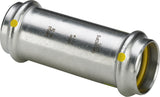 VIEGA Viega Schiebemuffe m. SC Sanpress Inox G 0215.5 für Gas in 22mm Edelstahl   – 487 058