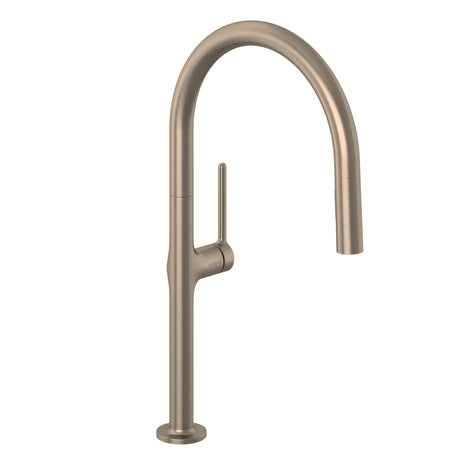 KLUDI KLUDI-REEF Spültisch-Einhandmischer herausz. Geschirrbrause Brushed Bronze  – 50851N175