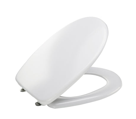 MKW MKW Euro 3000 Plus WC-Sitz mit Deckel weiß mit Kunststoffscharnier   – B100-0101