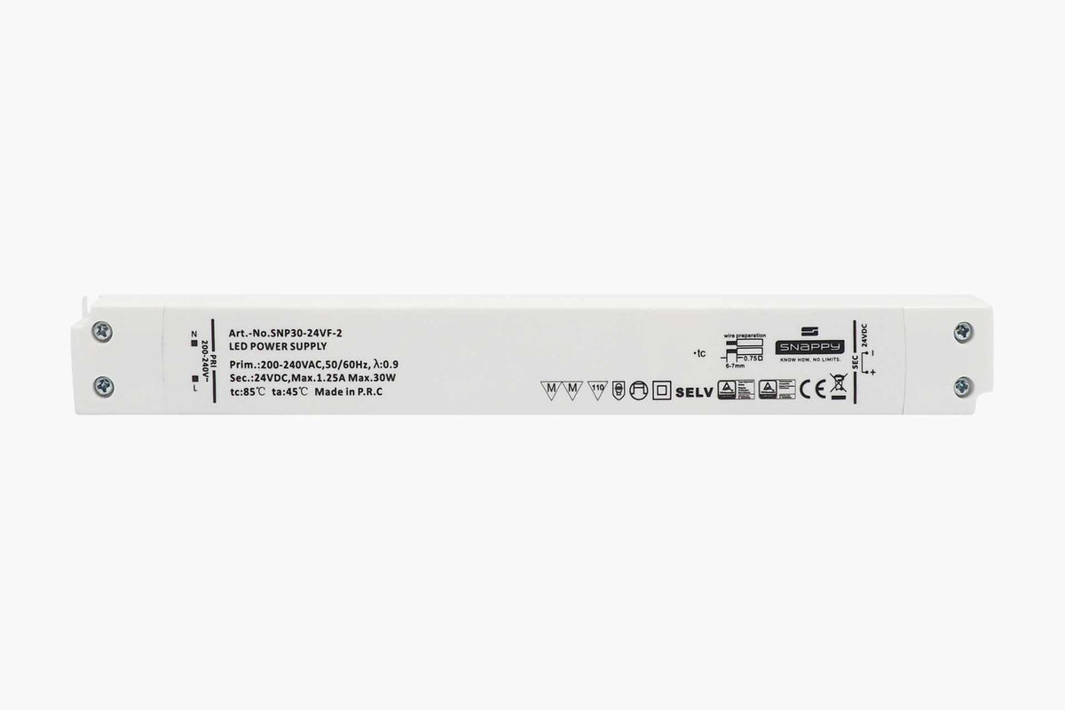 SMARTLED Slim Treiber IP20 24VDC - 30W Super Slim  – L502403-SLIM