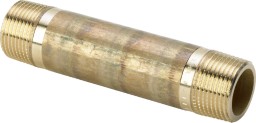 ALVA Langnippel 3530 in R1 x 150mm Rotguss - ACRG3530.1.150