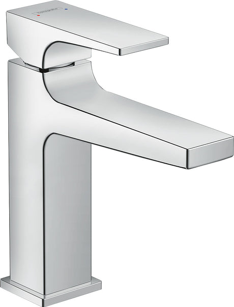 HANSGROHE HG Metropol Waschtischmischer 110 chrom mit Push-Open Ablaufgarnitur   – 32507000