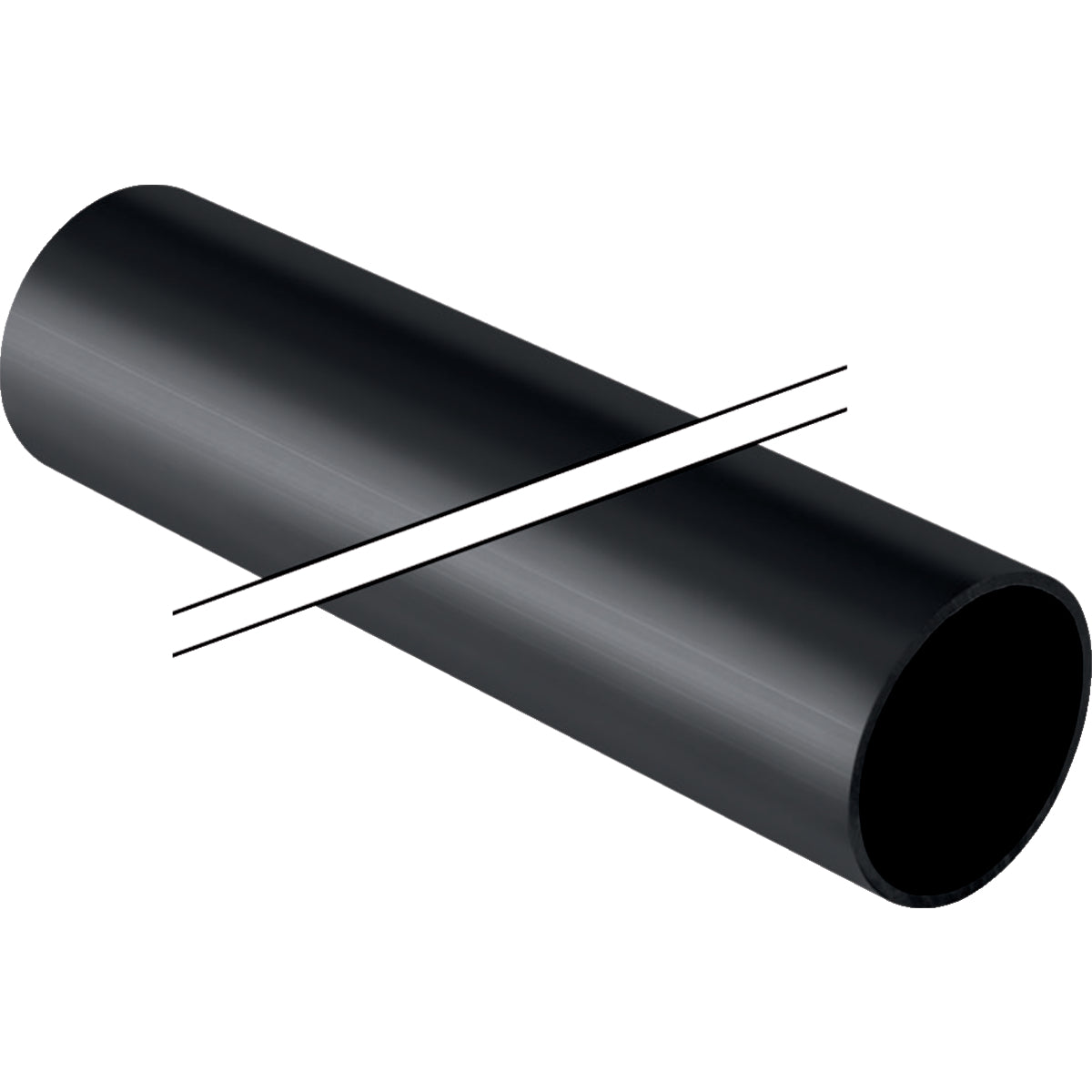 GEBERIT GE PE Rohr in Stangen zu 5m d 200mm 370000   – 370.000.16.0
