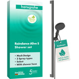 HANSGROHE HG Brauseset Raindance Alive Select S 125 3jet EcoSmart Unica 900mm BBC  – 24601340